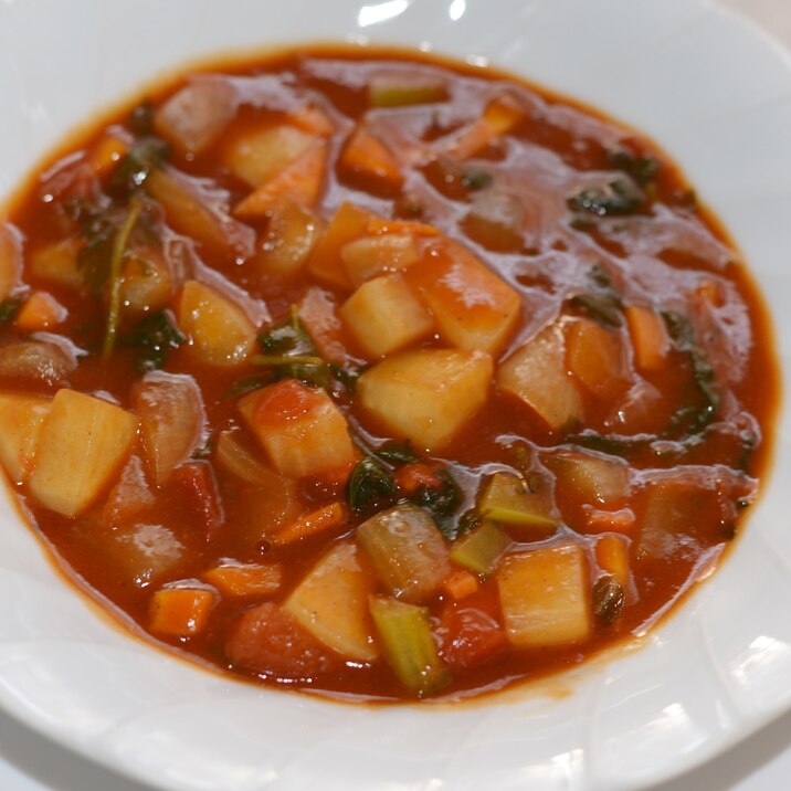 野菜のトマトカレー煮